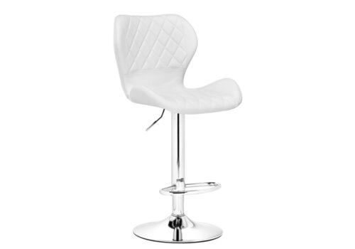 Барный стул Porch chrome / white