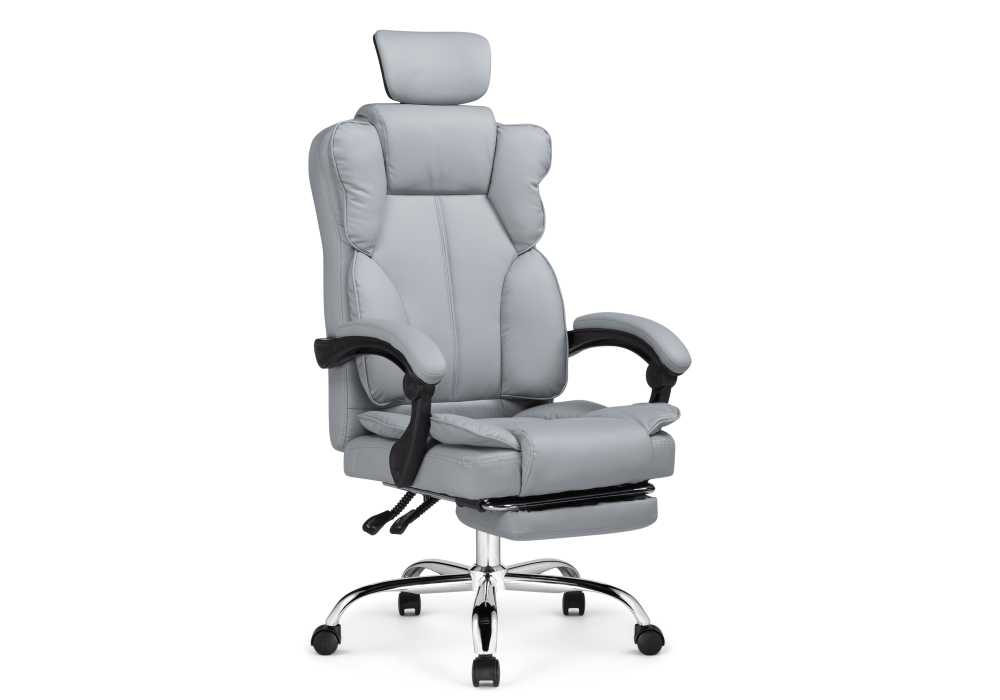 Компьютерное кресло Baron light gray — изображение 12