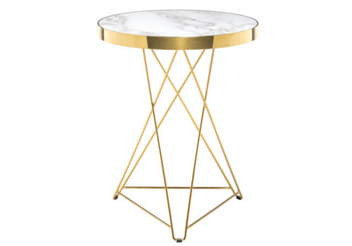 Milena white / gold